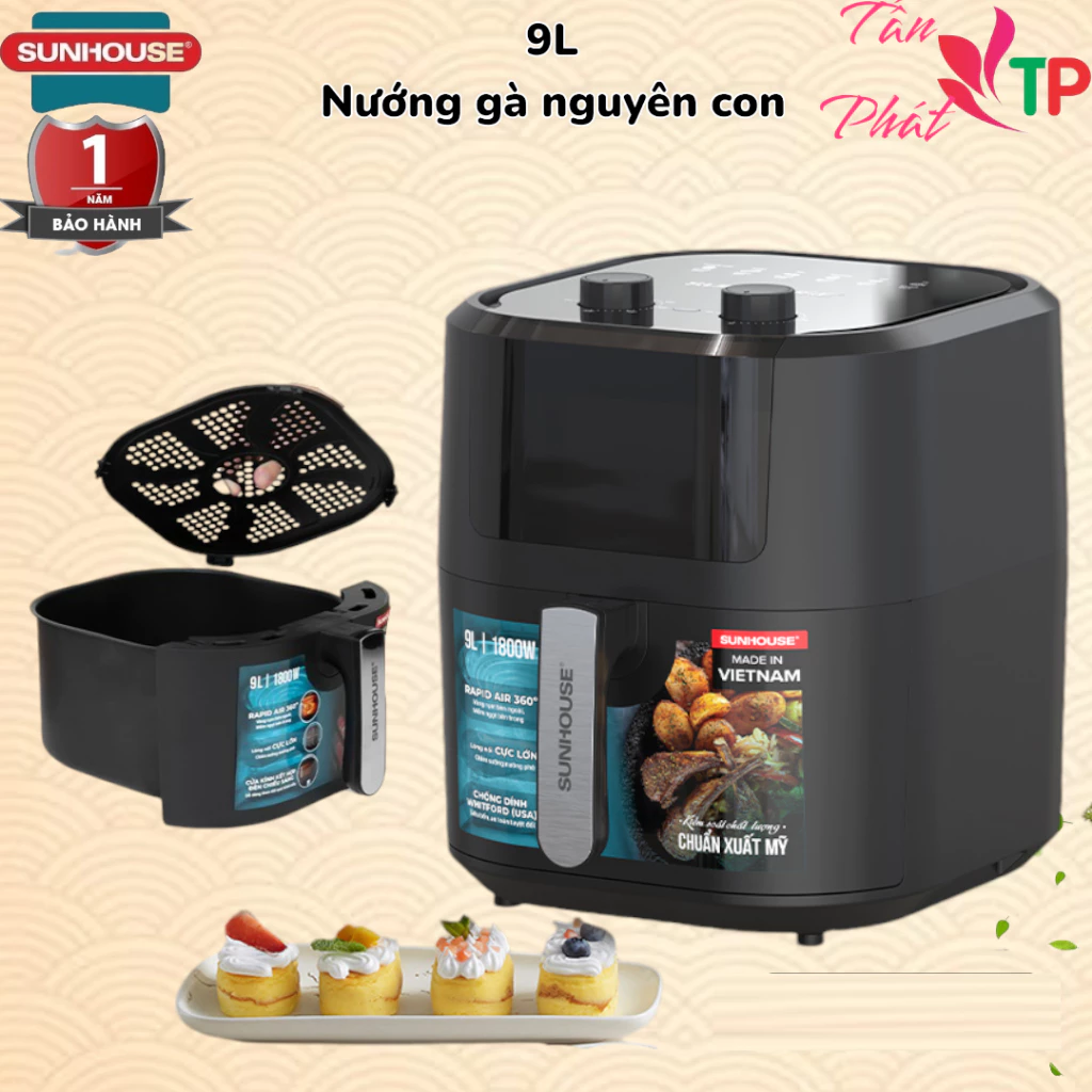 🏆Top nồi chiên không dầu đáng mua nhất tết năm 2026 image